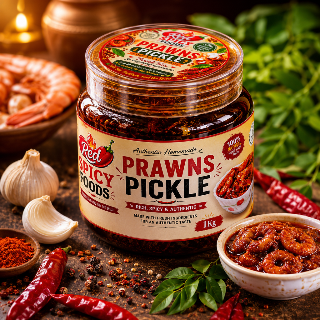 Prawn Pickle – Rich Coastal Flavors
