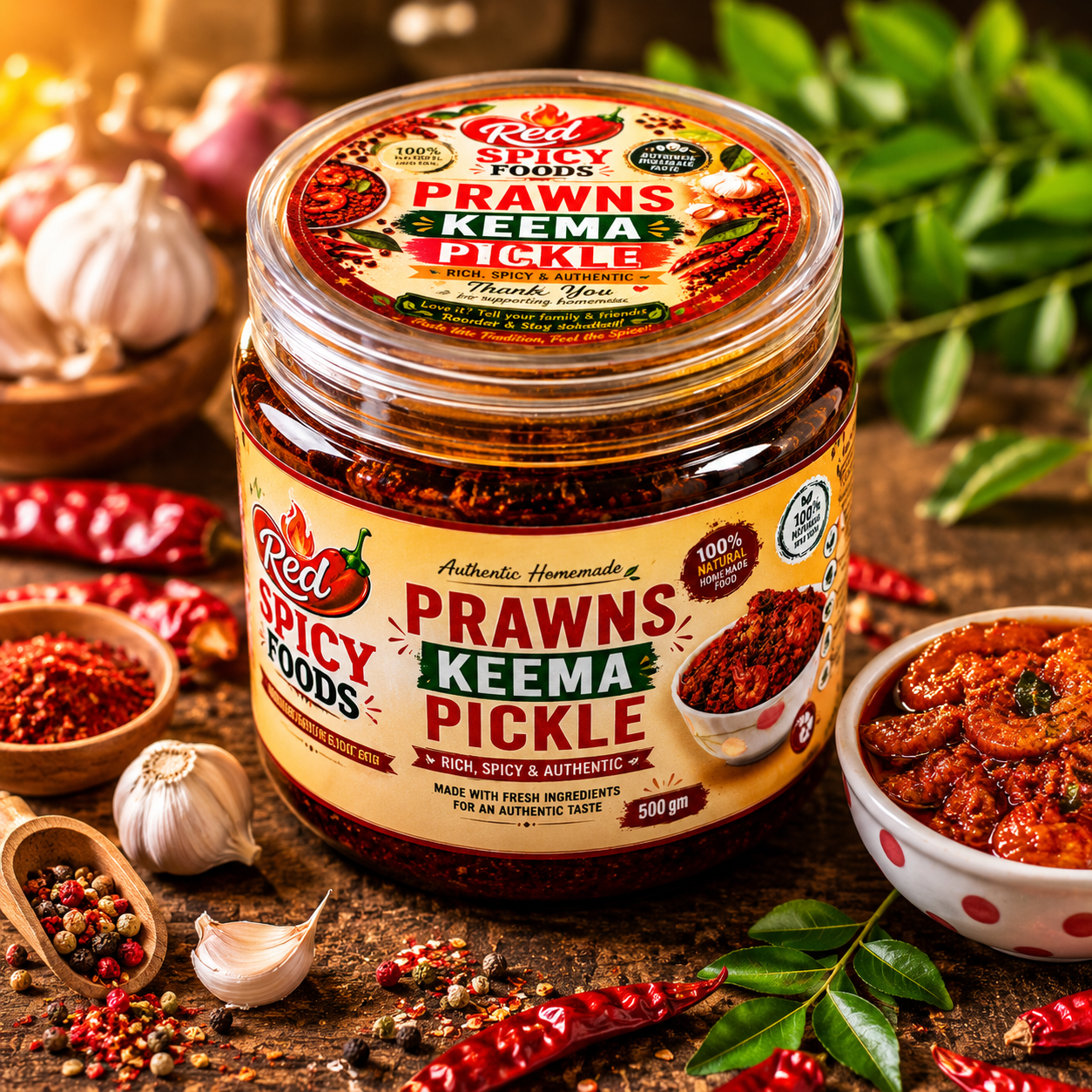 Prawns Keema Pickle – A Seafood Lover's Delight