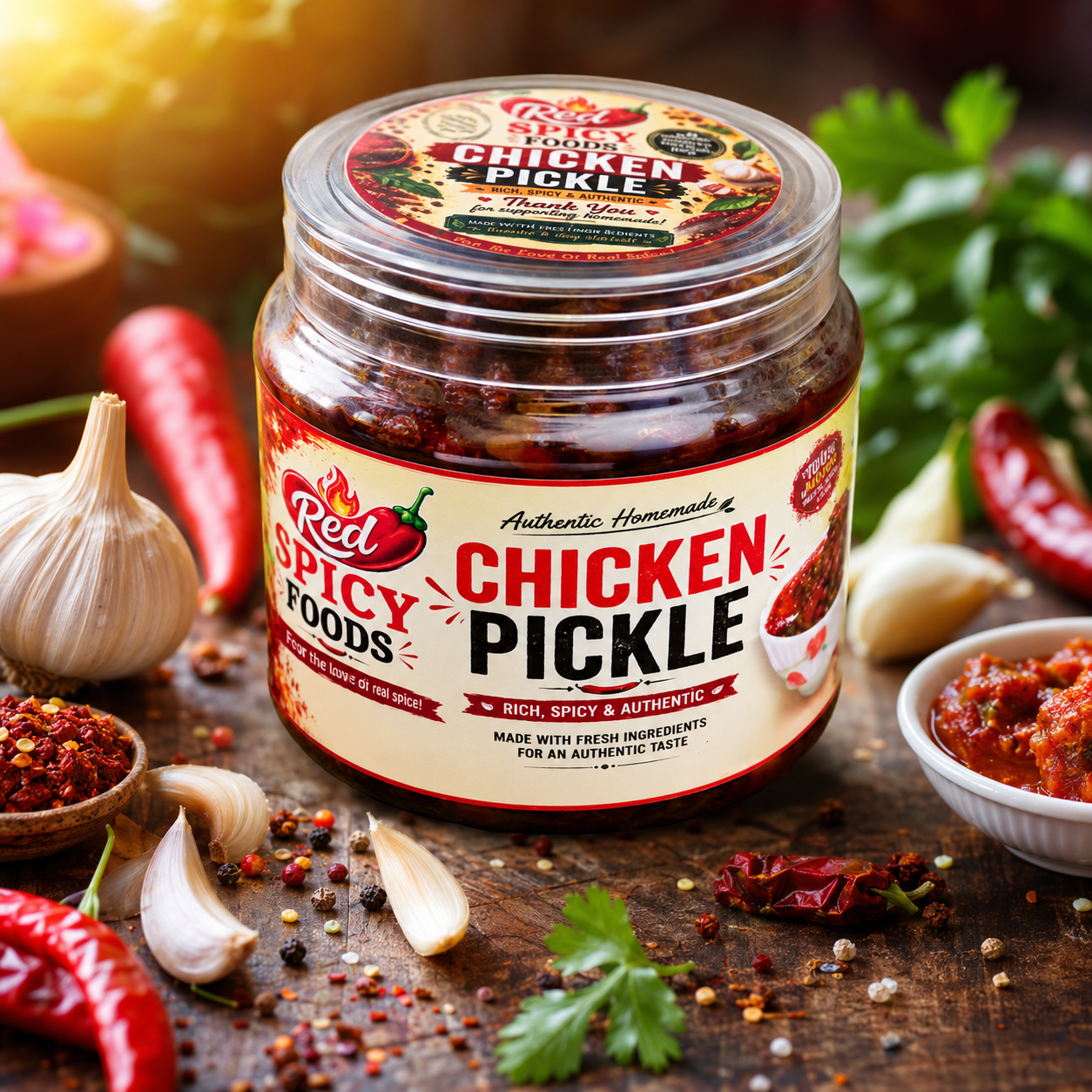 Chicken Pickle – Authentic Homemade