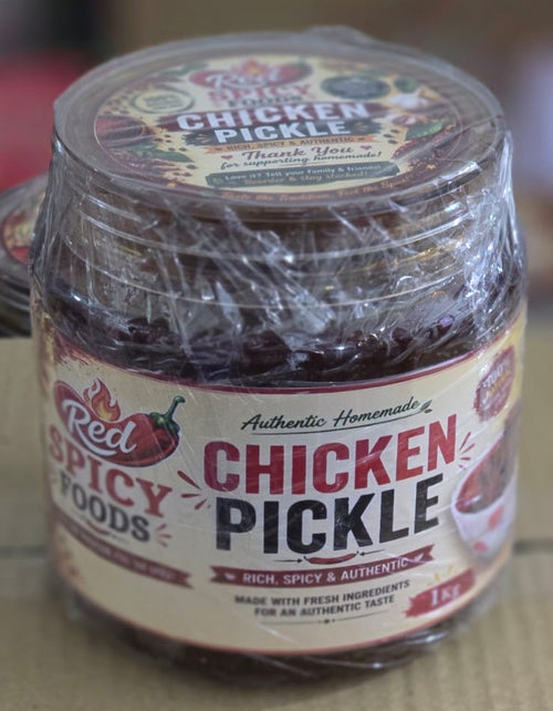 Red Spicy Foods – Authentic Homemade Chicken Pickle
