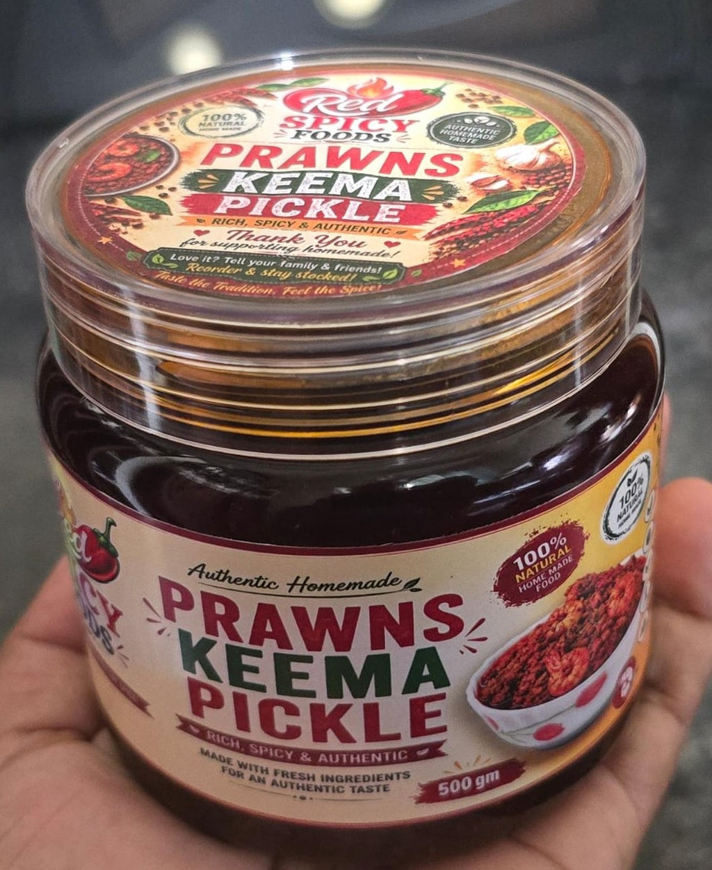 Prawns Keema Pickle – A Seafood Lover's Delight